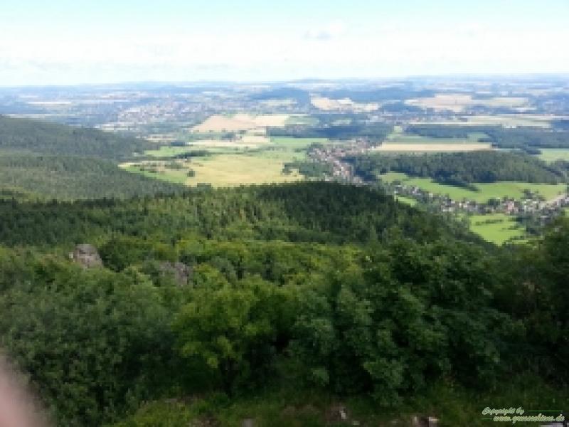 Vom Trixipark auf die Lausche