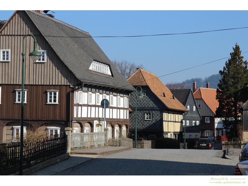 Im März in Großschönau - der Winter sagt Adieu
