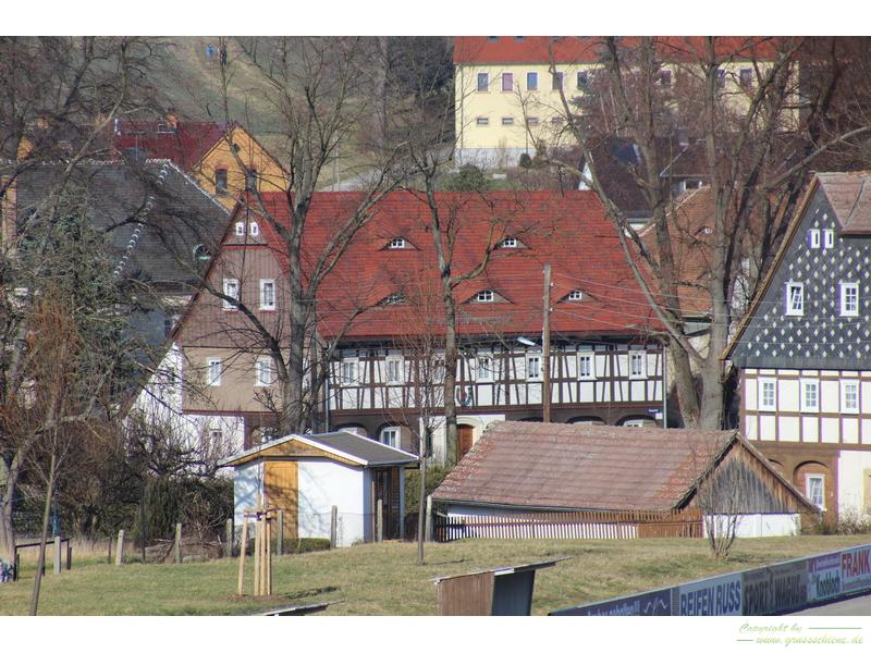 Im März in Großschönau - der Winter sagt Adieu