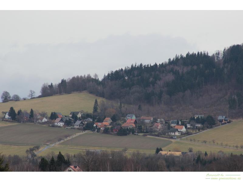 Januar 2014 - ein Winter ohne Schnee im Dorf...